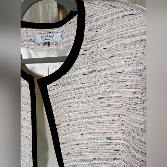 Kasper Separates Women's Open Front Jacket Size 14 - Picture 4 of 10